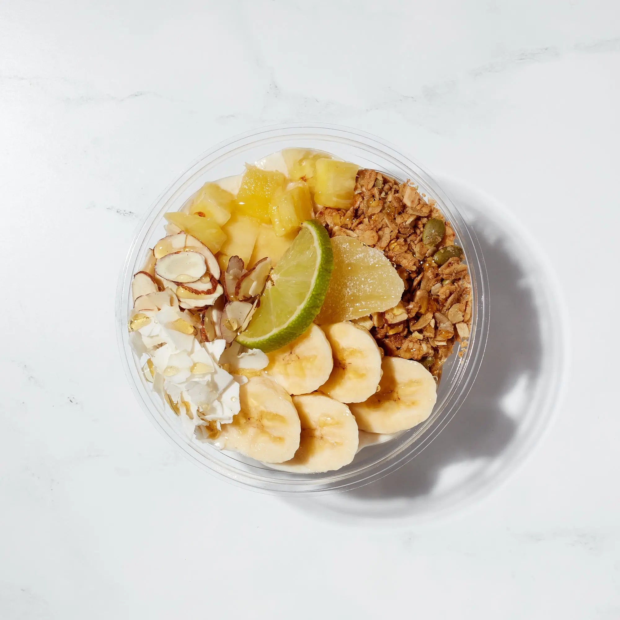 Cocolada Bowl with Bananas ad Granola