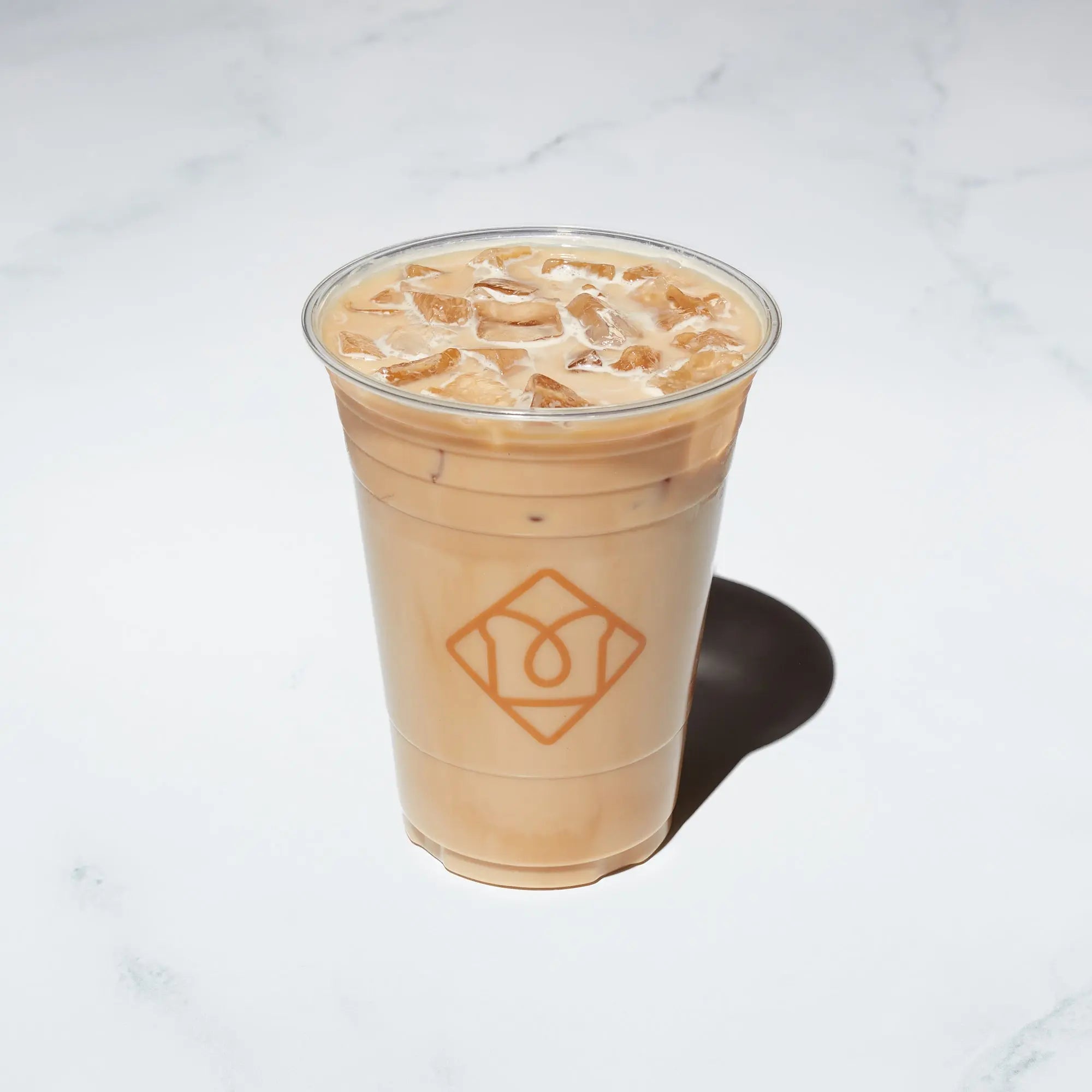 ラテ☕️ Iced Latte – Smooth Espresso & Creamy Milk Over Ice, Made Fresh