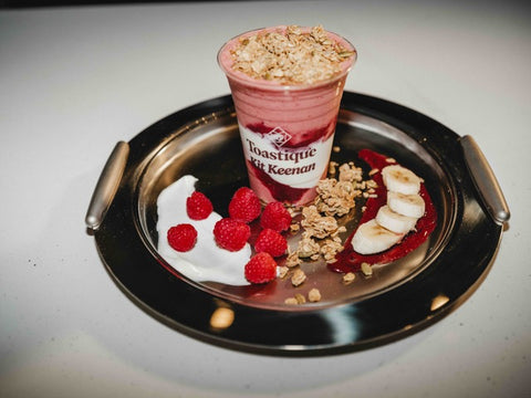 Raspberry Crumble Smoothie