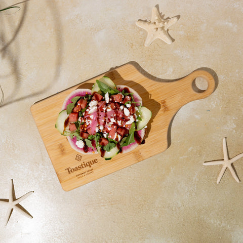 Watermelon Feta Toast