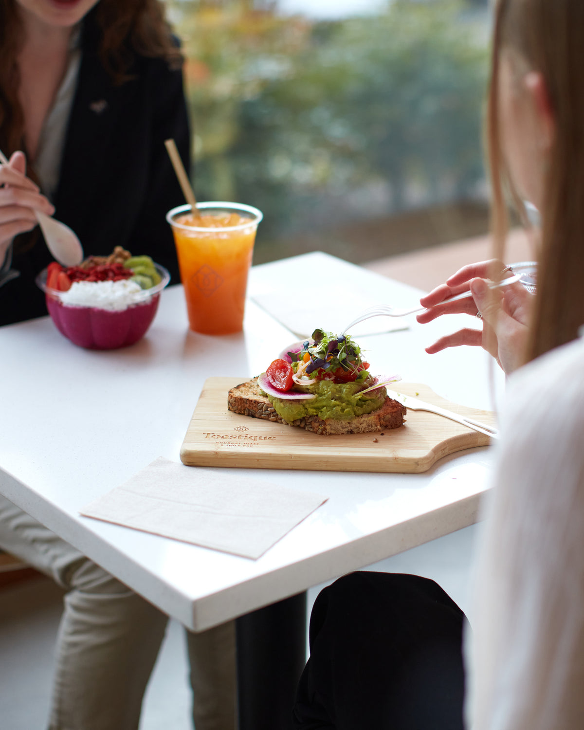Inside a Toastique location