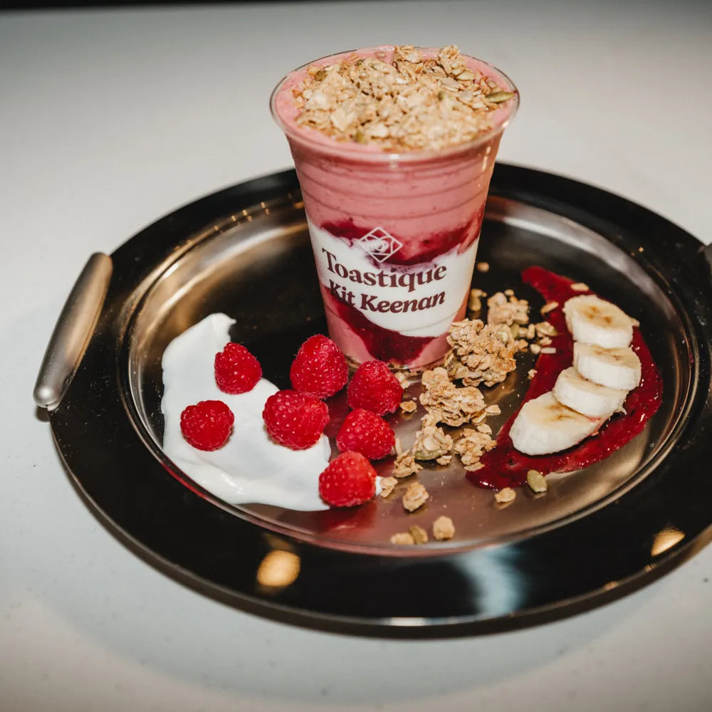 Raspberry Crumble Smoothie