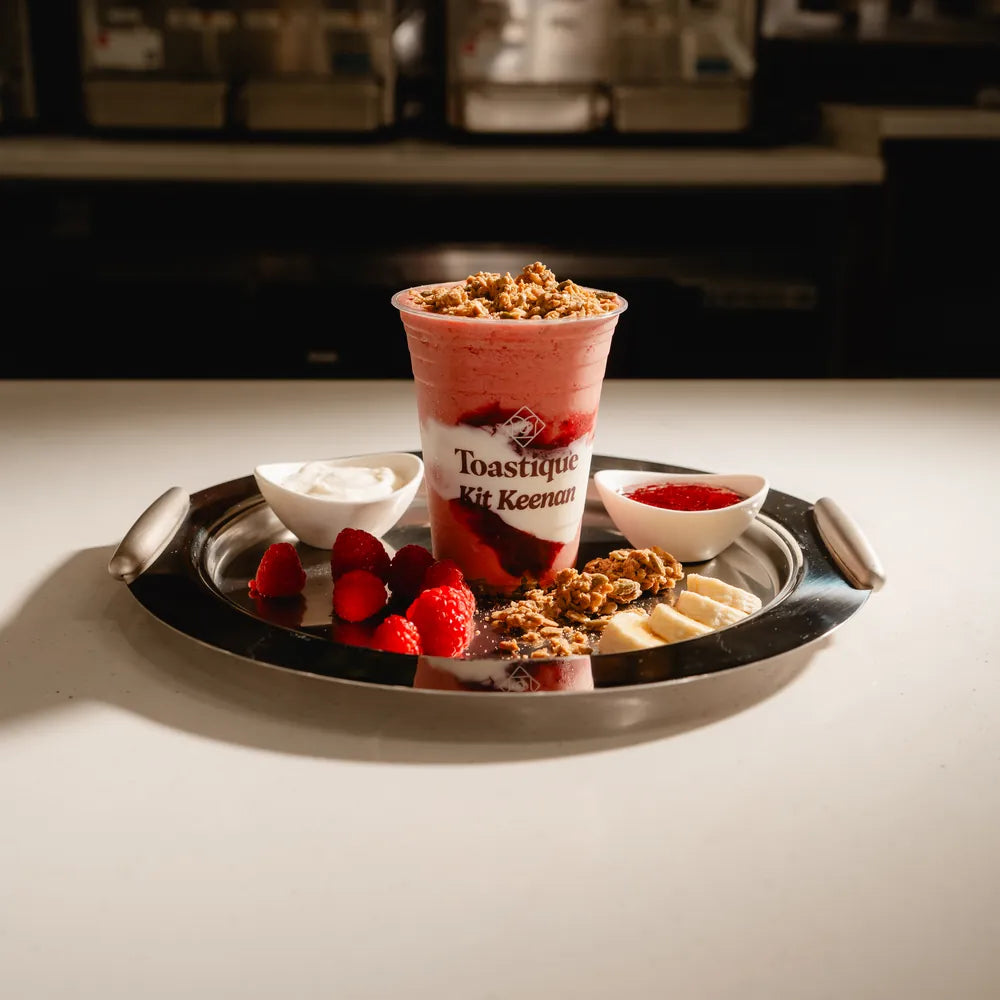 Raspberry Crumble Smoothie
